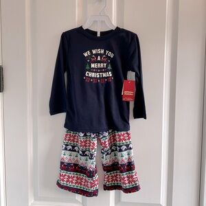 NWT Jammies for your Families 2-piece pajama set
